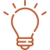 Ampoule avec une idée lumineuse